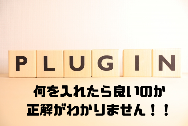 何を入れたら良いのか正解がわかりません