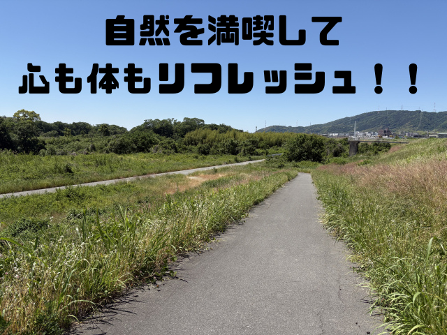 自然を満喫して心も体もリフレッシュ